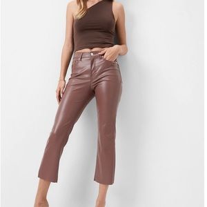 LIKE NEW faux leather pant